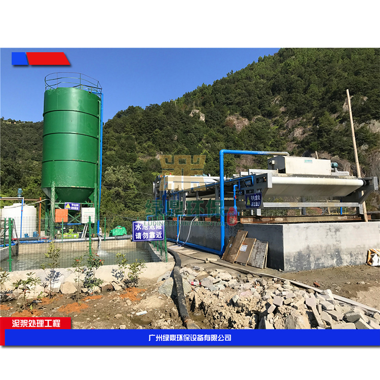 浙江建筑垃圾污泥脫水機 城市建筑污泥處理設備環保工程處理方案工藝流程 5